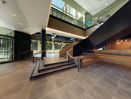 Foyer space ground floor, Nucleus Building